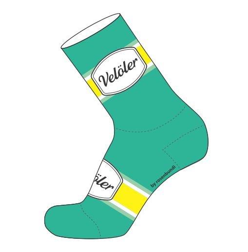 Vel&ouml;ler Socke, Gr&ouml;sse L