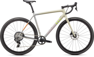 Specialized Crux Expert  Gloss White Speckled/Dove Grey/Papaya/Clay/Lime 54